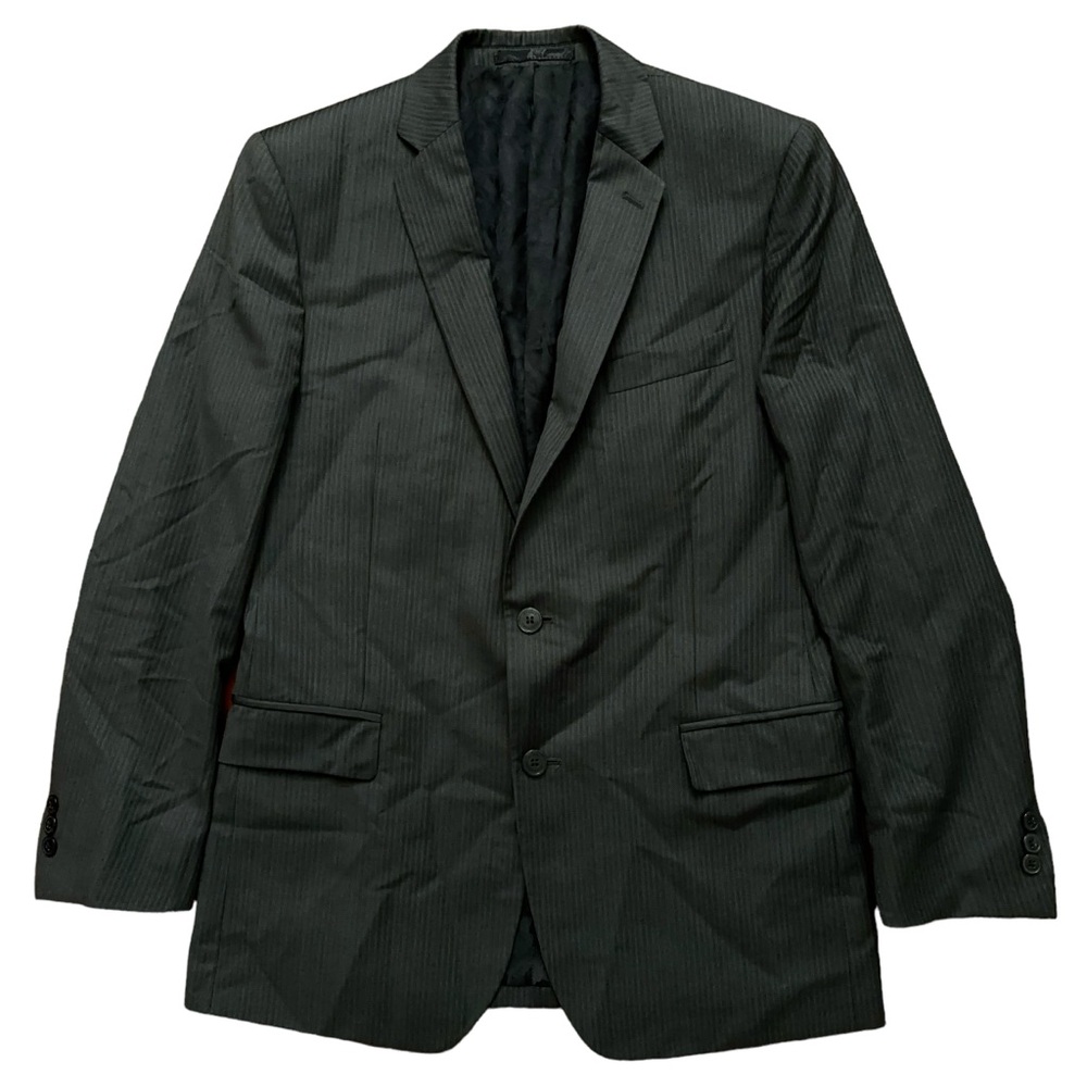 Versace Collection Blazer Jacket Mens US 40 EU 50 Sports Coat Wool Gray Striped